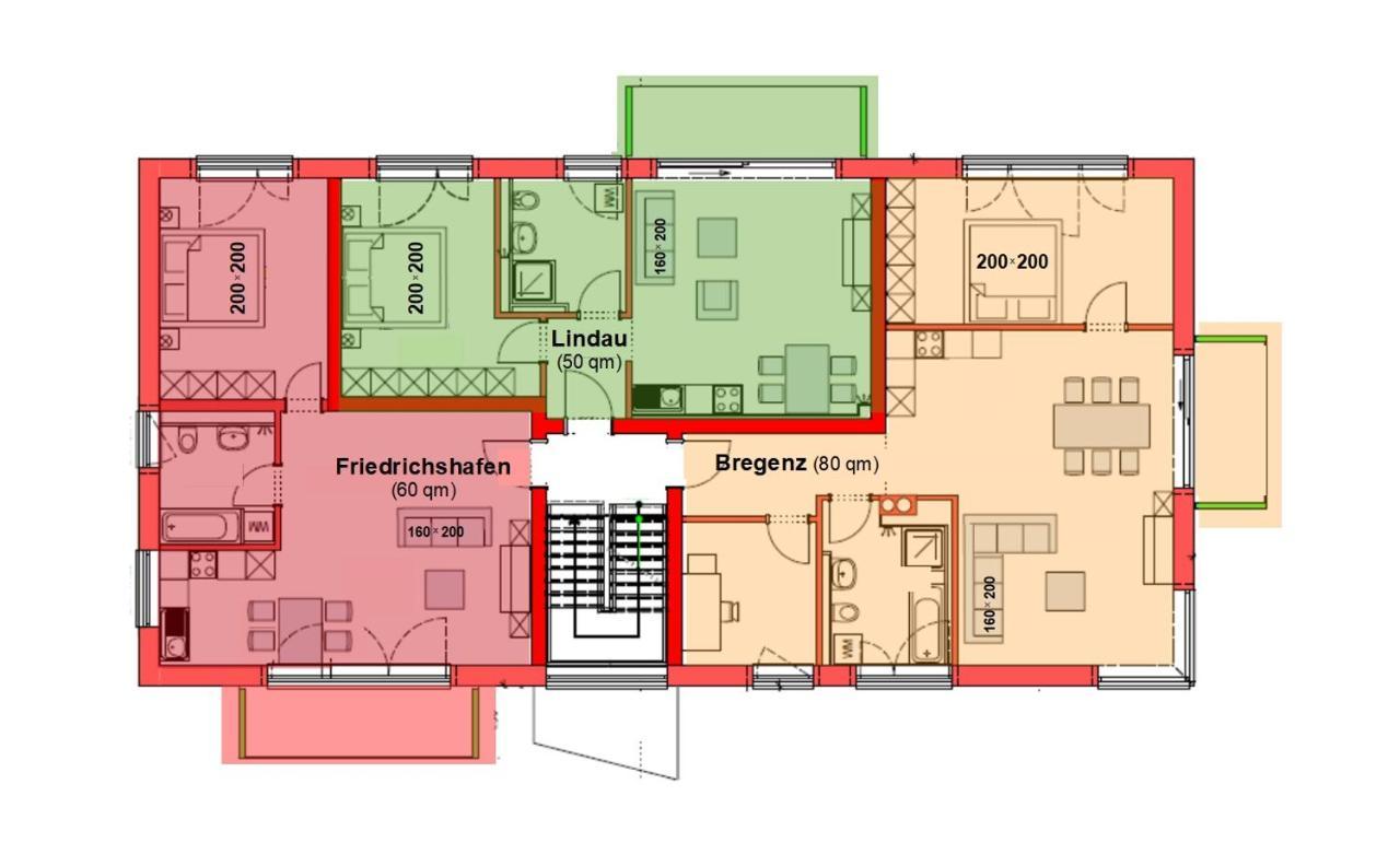 Ferienhaus Seezeichen Wasserburg Bagian luar foto